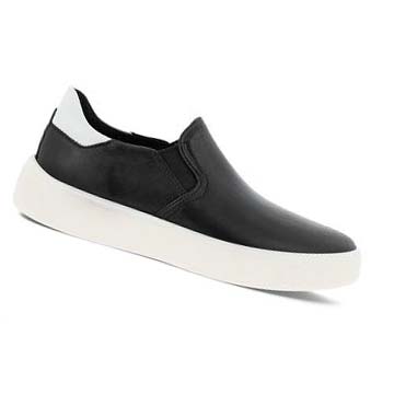 Chaussures Casual Ecco Strada Tray W Slip-on Femme Noir | FR 93BEX
